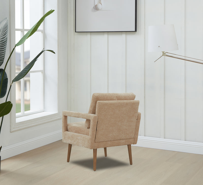 Walker Edison | Mid-Century Chenille Accent Chair