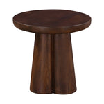 Walker Edison | Stylish Wood Round Side/End Table Thumbnail