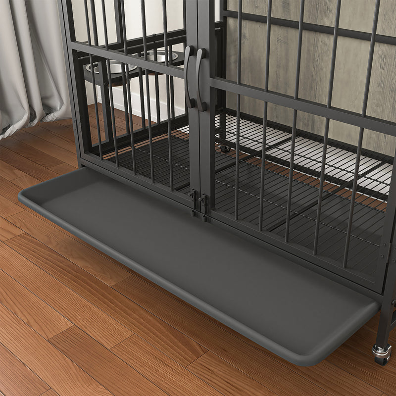 Walker Edison | Modern Kennel Dog Crate Table