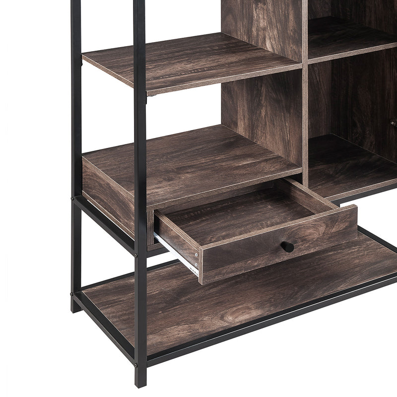 Walker Edison | Multi-functional Decorative Storage Shelving Bookshelf