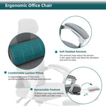 Walker Edison | White Mesh High Back Ergonomic Office Desk Chair Thumbnail