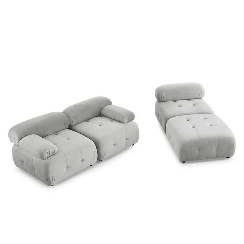 Walker Edison | Modular Cloud Sectional Sofa