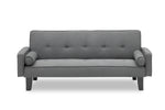 Walker Edison | Convertible Sofa Bed Dark Grey Thumbnail