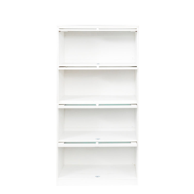 Walker Edison | Contemporary Bookshelf with Glass Doors