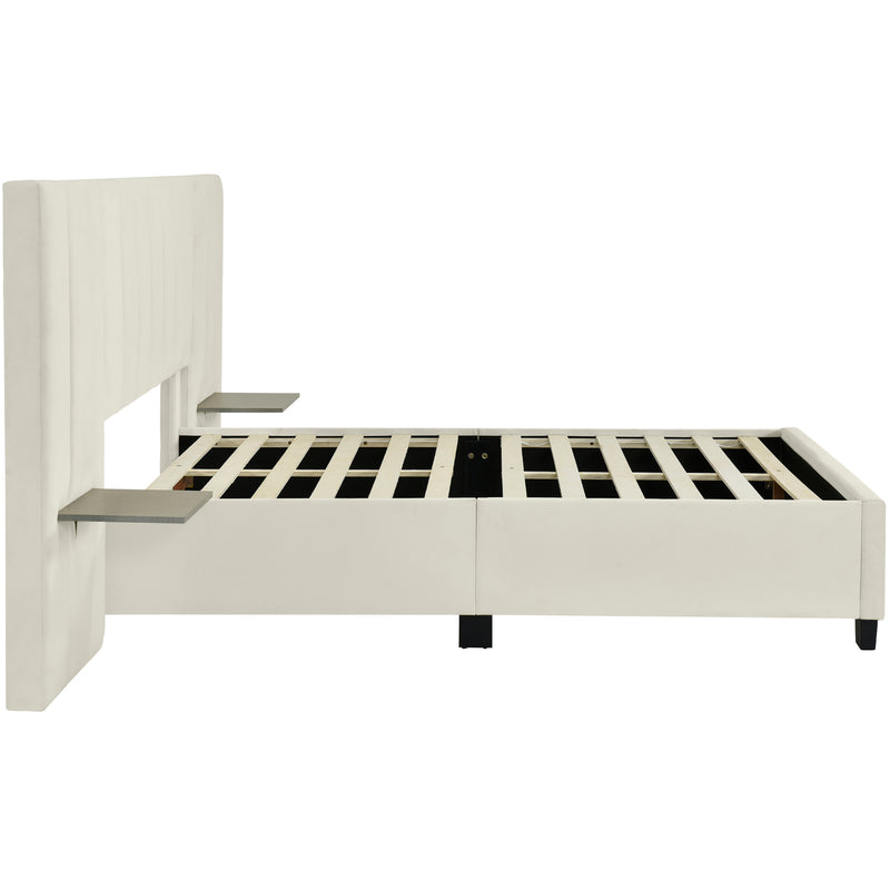 Walker Edison | Full Size Upholstered Platform Bed