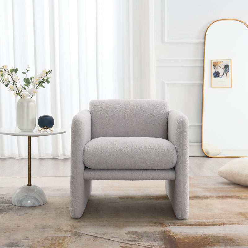 Walker Edison | Modern Teddy Cloud Accent Chair