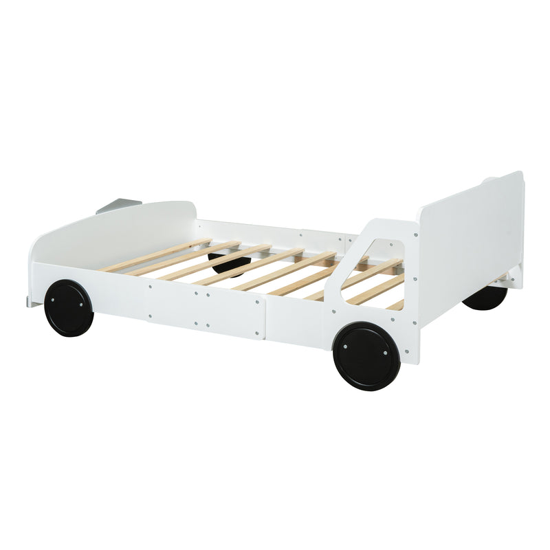 Walker Edison | Full Size Car Shaped Platform Bed