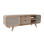 Walker Edison | Teak TV Stand Sideboard Thumbnail