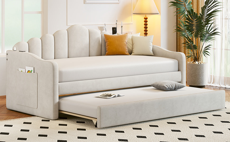 Walker Edison Sofa Bed - Thumbnail 5