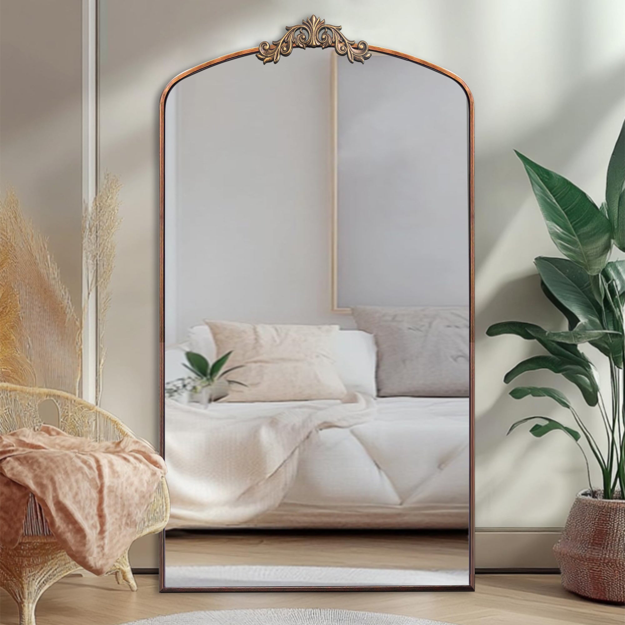 Walker Edison Arched Mirror - Thumbnail 4