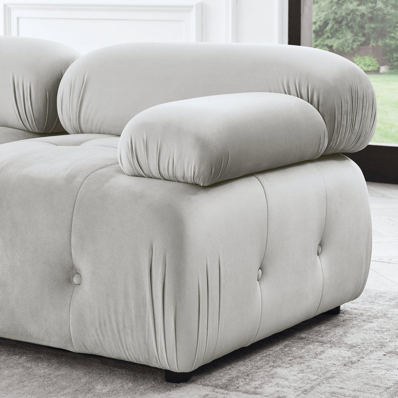 Walker Edison | Modular Cloud Sectional Sofa