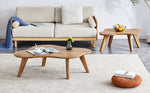 Walker Edison | Modern Minimalist Cloud Shape Coffee Table Set of Two Thumbnail