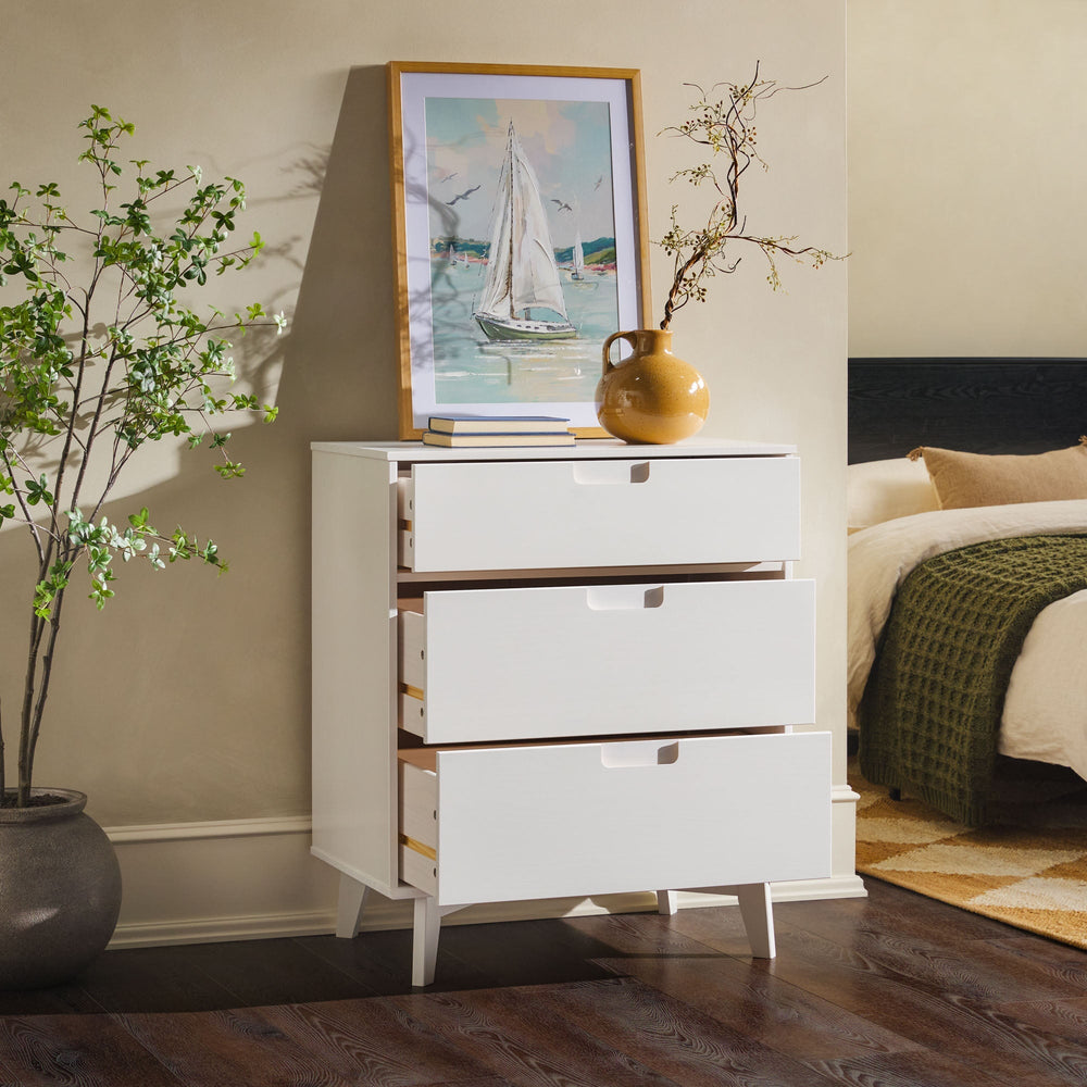 walker edison 3 drawer mid century modern wood dresser Best Mid-Century Modern Dresser