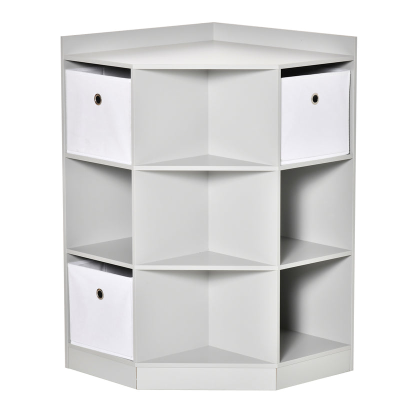 Walker Edison | Kids Corner Cubby Storage Cabinet