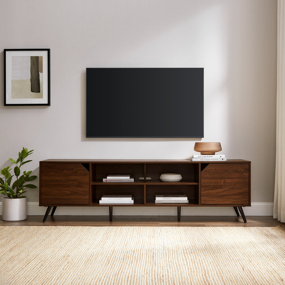 modern tv dresser Noah Mid-Century Modern Angular TV Stand Collection, 80