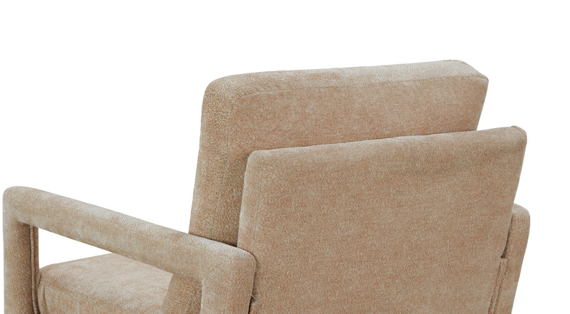 Walker Edison | Mid-Century Chenille Accent Chair