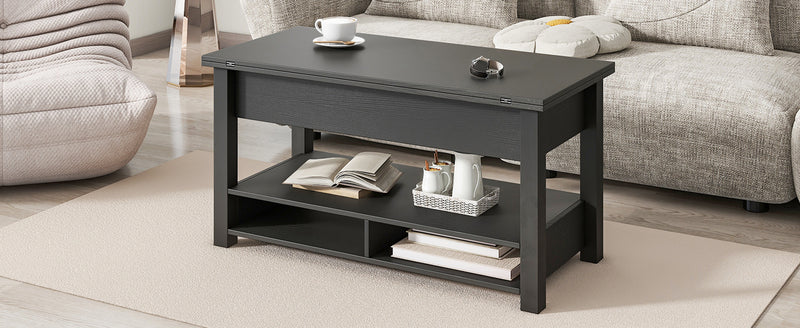 Walker Edison | Multi-Functional Lift Top Coffee Table & Desk