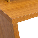 Walker Edison | Modern Wooden 63" Writing Desk with Monitor Stand Thumbnail