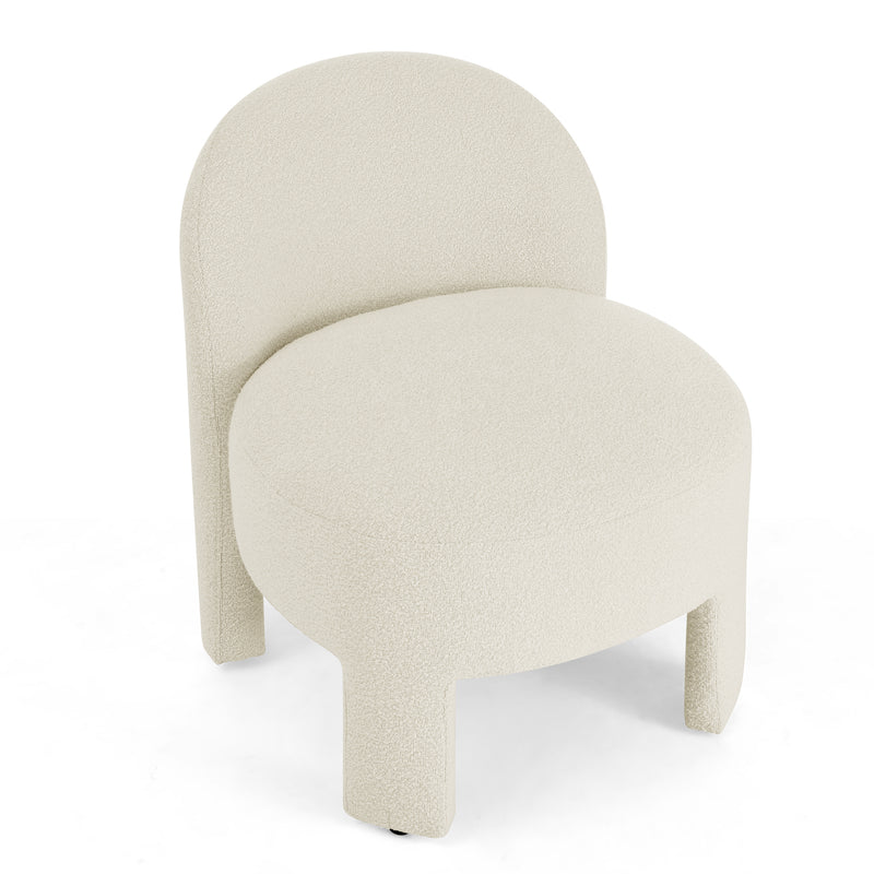 Walker Edison | Minimalist Plush Accent Chair