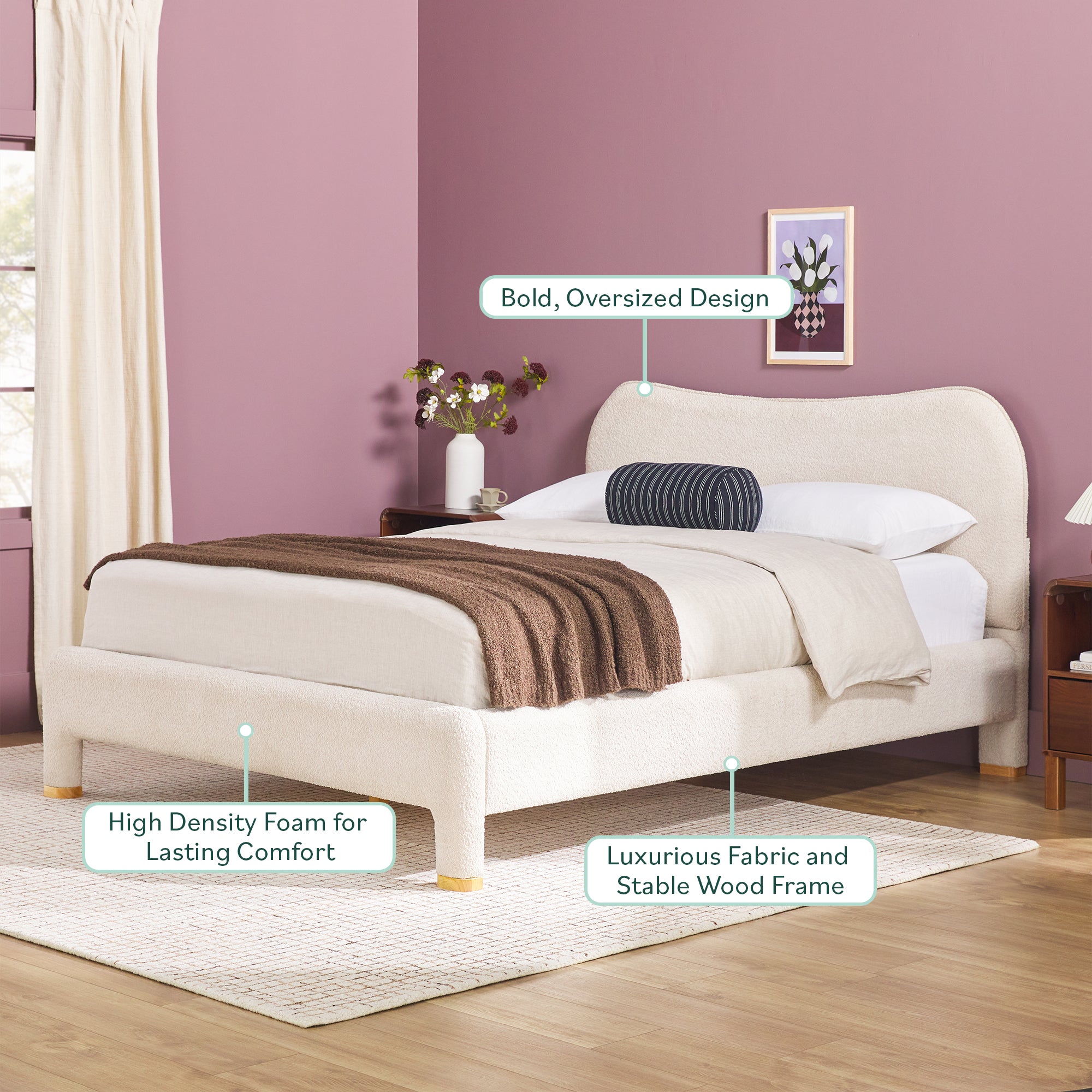Walker Edison Chantelle Bedframe