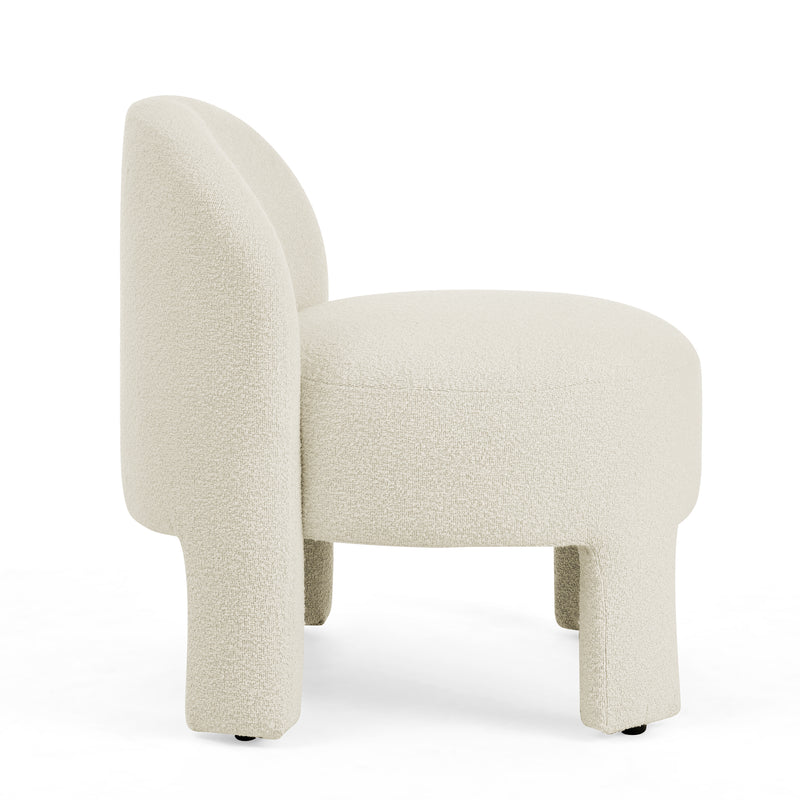 Walker Edison | Minimalist Plush Accent Chair