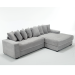 Walker Edison | Corduroy Right L-Shaped Sectional Cloud Couch Thumbnail