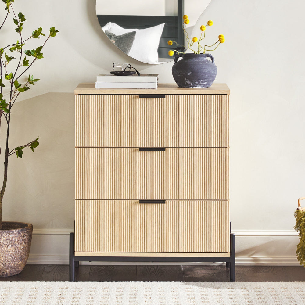 paris modern scandinavian reeded dresser product info and reviews Paris Modern Scandinavian Reeded Chest