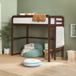 Adyn Contemporary Twin Loft Bunk Bed with Ladder Thumbnail