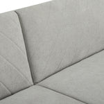 Walker Edison | Velvet Loveseat Futon Sofa Bed Thumbnail