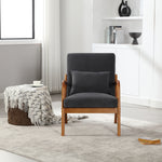 Walker Edison | Modern Accent Chair with One Pillow Thumbnail