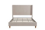 Walker Edison | Harper Tall Headboard Upholstered Bed Thumbnail