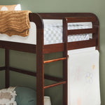 Adyn Contemporary Twin Loft Bunk Bed with Ladder Thumbnail