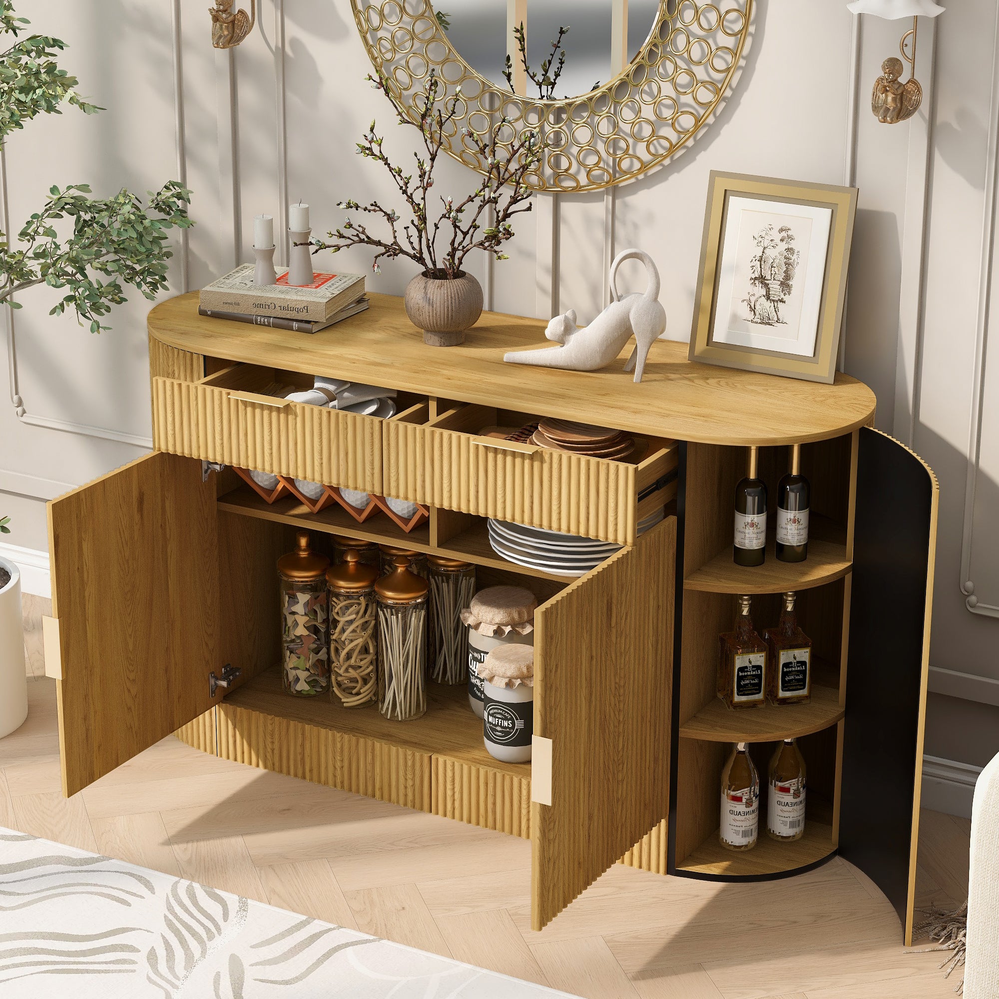 Walker Edison Accent Cabinet - Thumbnail 4