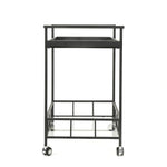 Walker Edison | Metal Sleek Bar Cart Thumbnail