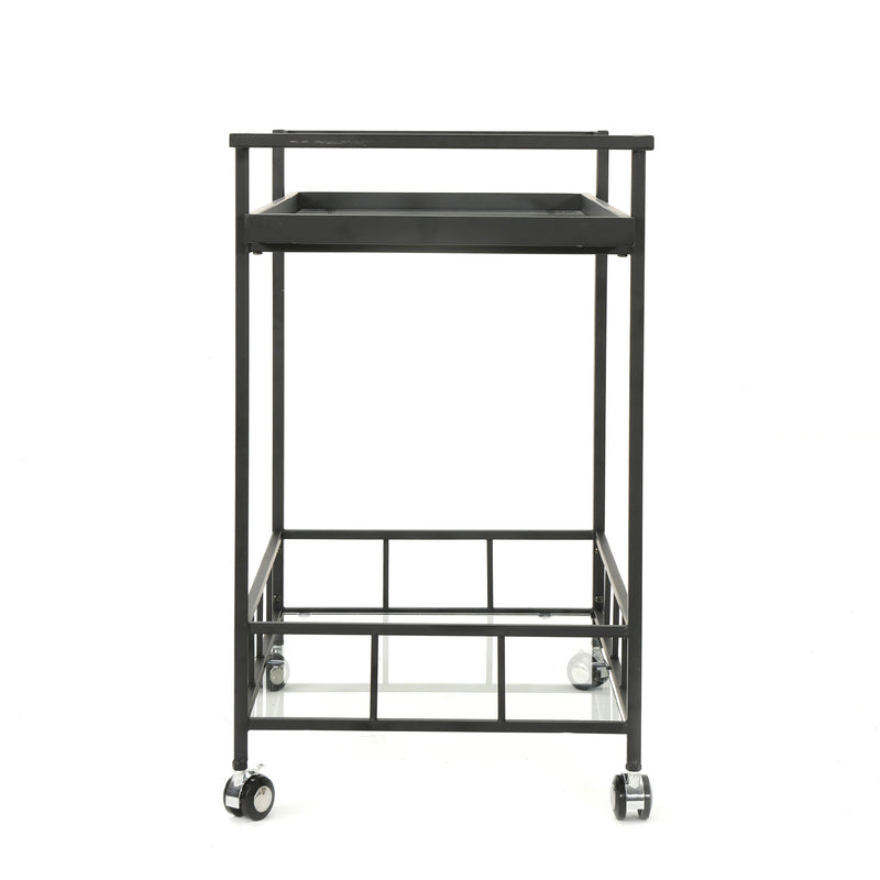 Walker Edison | Metal Sleek Bar Cart