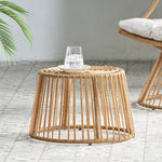 Walker Edison | Outdoor Rattan Side Table Thumbnail