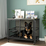 Walker Edison | Modern Kennel Dog Crate Table Thumbnail