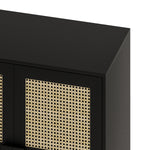 Walker Edison | Modern Rattan Mesh Storage Cabinet Thumbnail