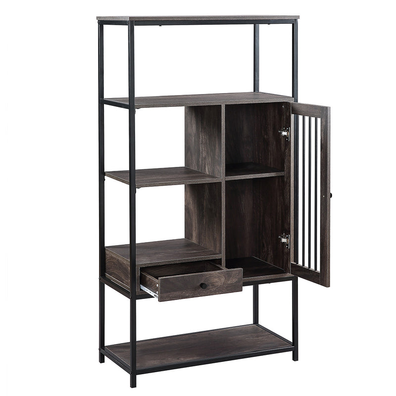 Walker Edison | Multi-functional Decorative Storage Shelving Bookshelf