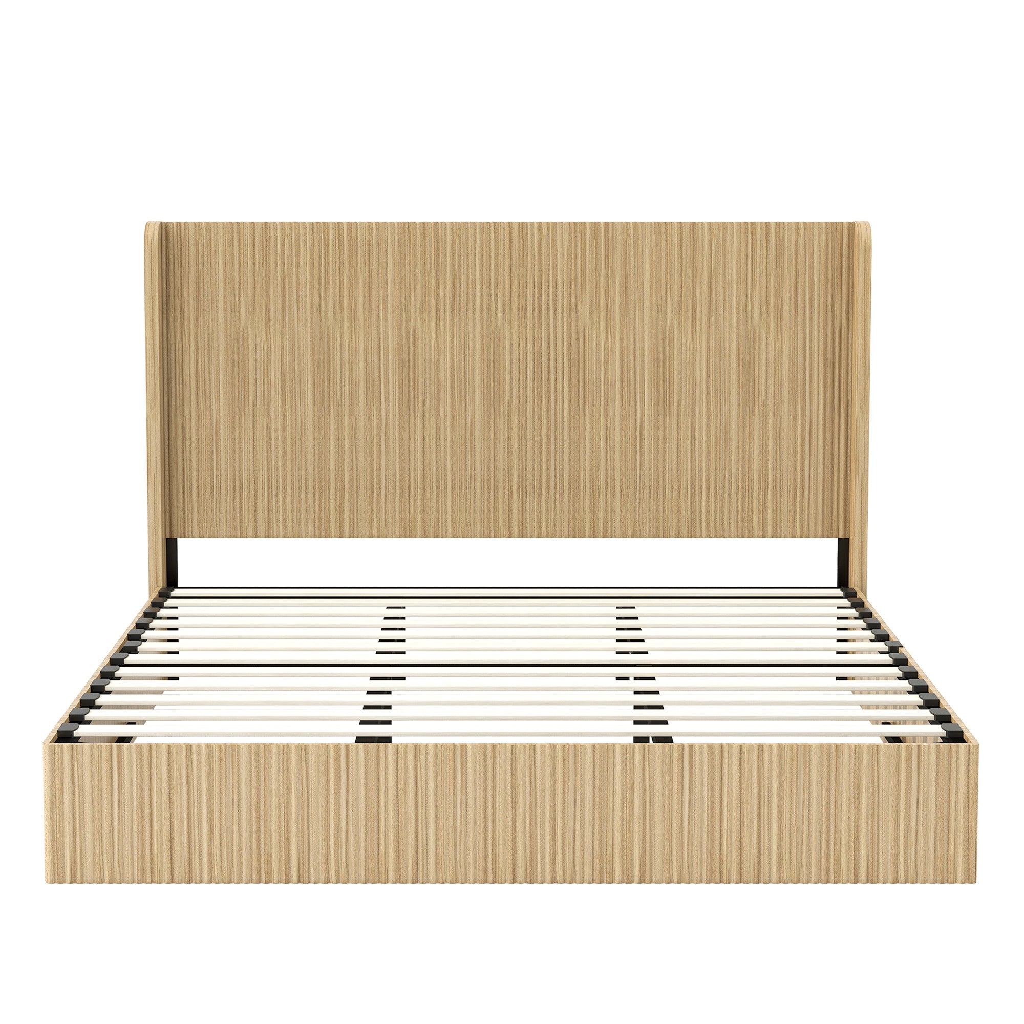 Walker Edison Fluted Bed Frame - Thumbnail 2