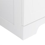 Walker Edison | White Tall Bathroom Storage Cabinet Thumbnail