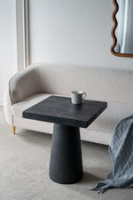 Walker Edison | Black Square Side Table Thumbnail