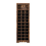 Walker Edison | Wood Tall Entryway Shoe Cubby Cabinet Thumbnail