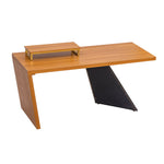 Walker Edison | Modern Wooden 63" Writing Desk with Monitor Stand Thumbnail