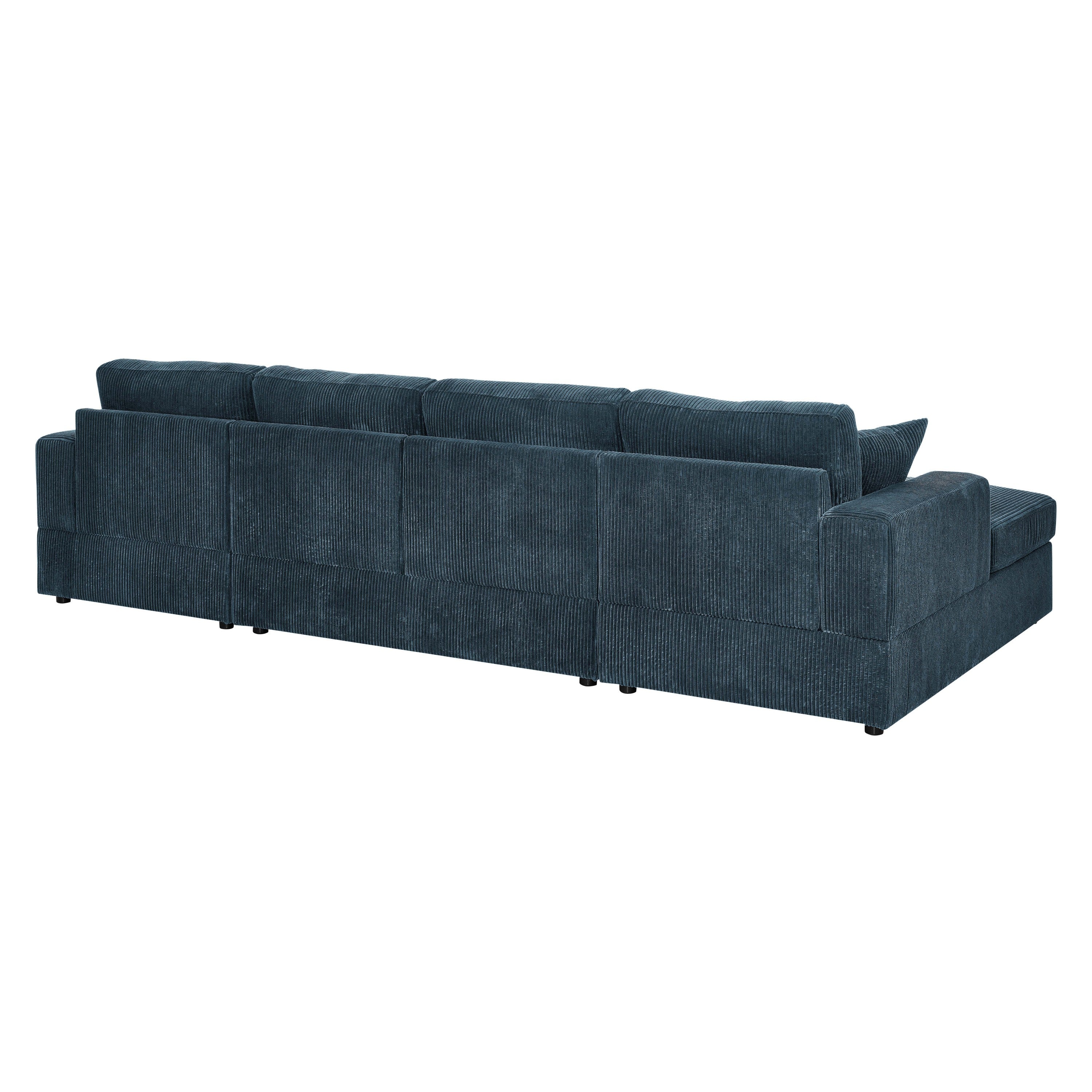 Walker Edison Sectional Sofa - Thumbnail 4