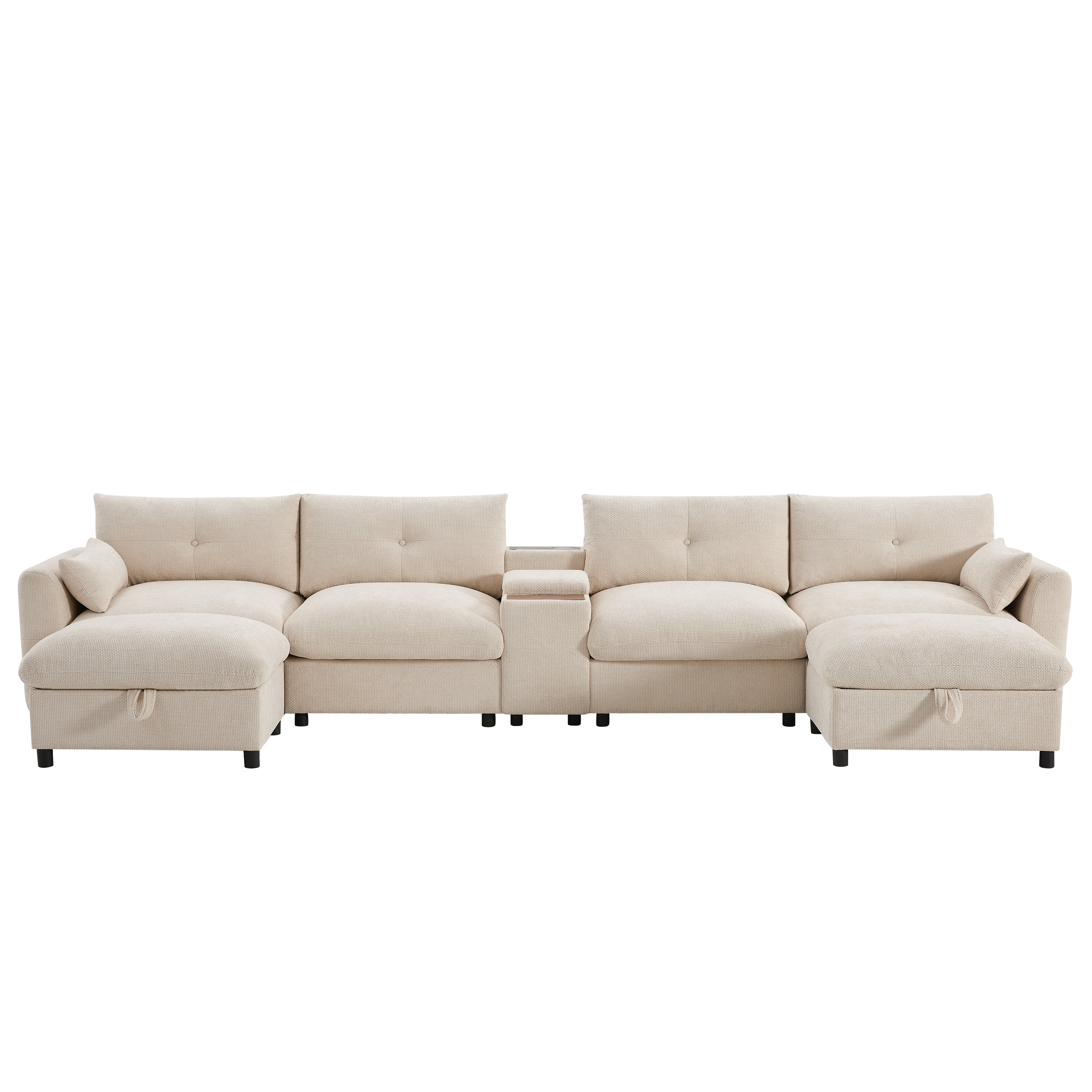 Walker Edison Modular Sectional Sofa