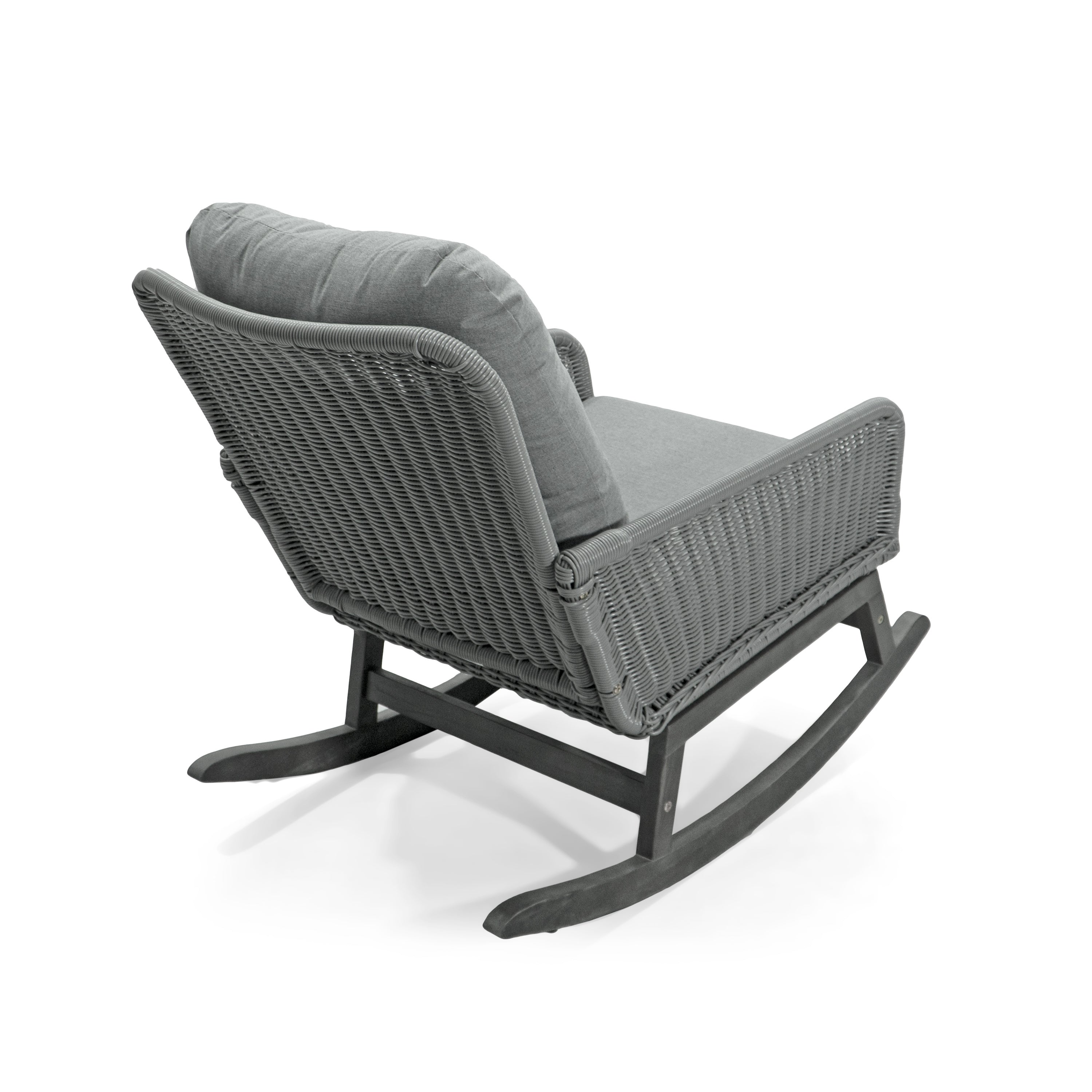 Walker Edison Rocking Chair - Thumbnail 5