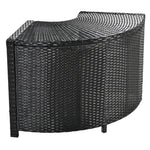 Walker Edison | Outdoor Wicker Spa Surround Frame Thumbnail