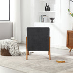 Walker Edison | Modern Accent Chair with One Pillow Thumbnail