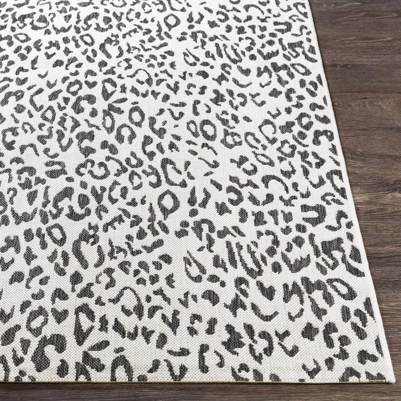 Alderbury White Leopard Print Rug Rugs Boutique Rugs 